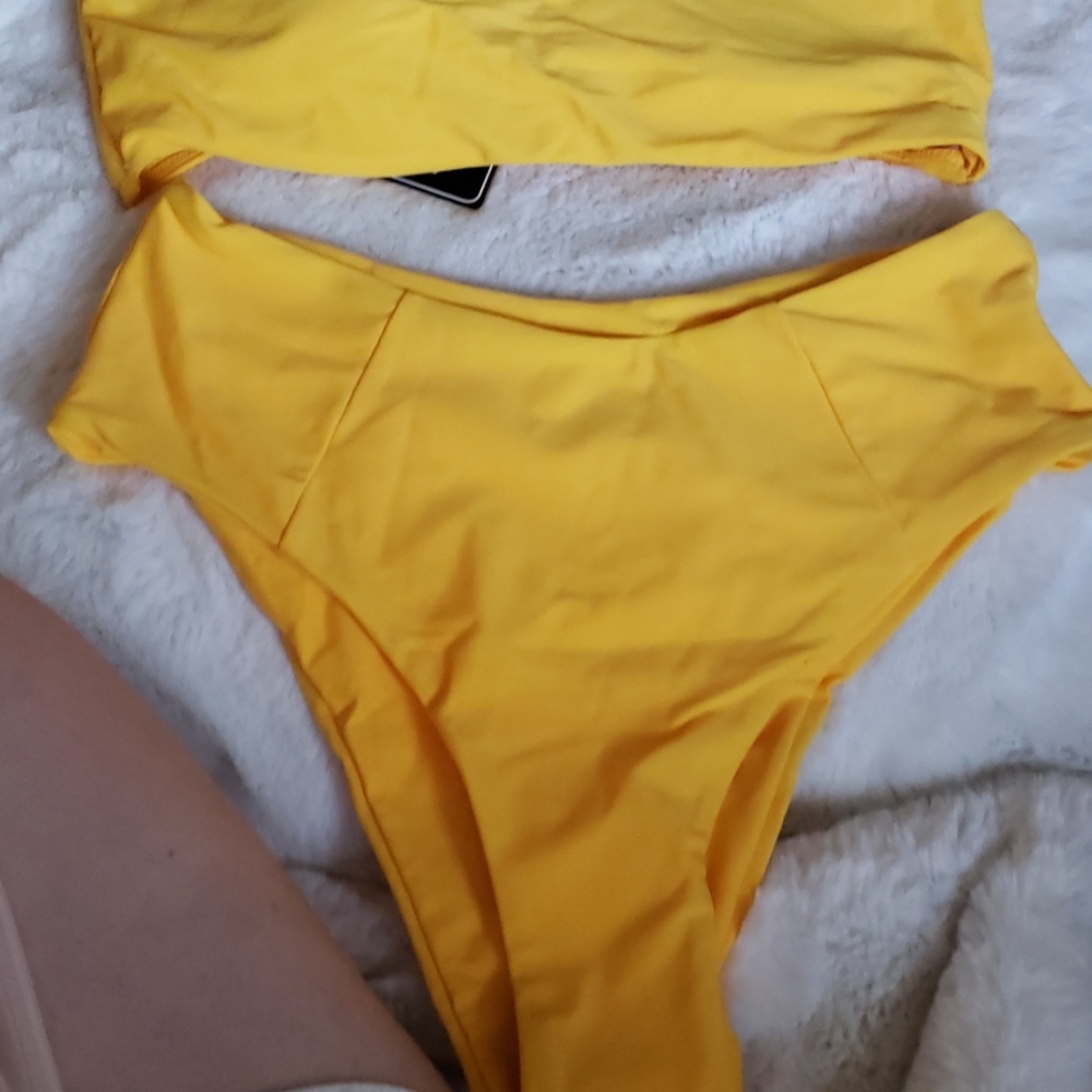 Swimwear yellow